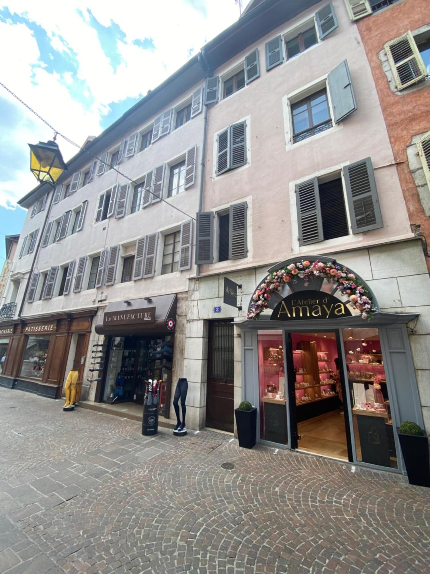 Esprit Nomad - Appartement Rue Pietonne Proche Lac Annecy Buitenkant foto